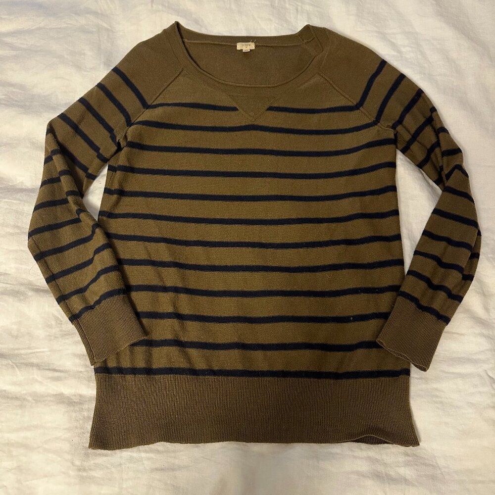 J.Crew Striped Sweater XS